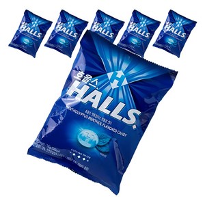호올스 쉐어백 멘토립터스 멘톨향 캔디, 140g, 6개
