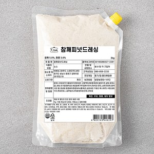 HCOOK 참깨피넛드레싱, 2kg, 1개