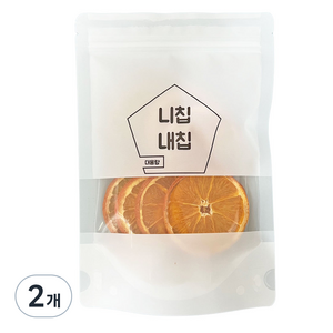 니칩내칩 건조 오렌지, 40g, 2개