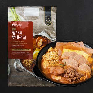 프레시지 더큰 햄가득 부대전골 밀키트 2인분, 868g, 1개