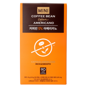 커피빈 캡틴 아메리카노 스틱커피, 900mg, 90개입, 1개