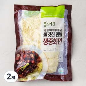 풀무원 풀스키친 생중화면, 1kg, 2개