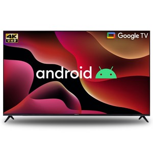 와이드뷰 4KUHD 구글 안드로이드 TV, 165cm(65인치), GTWV65UHD-E1, 벽걸이형, 방문설치