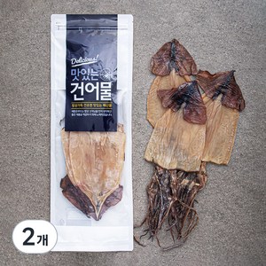 해맑은푸드 부드러운 마른오징어 (냉동), 450g(중, 5미), 2개