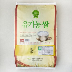 명천 유기농 인증 쌀, 10kg, 1개, 상