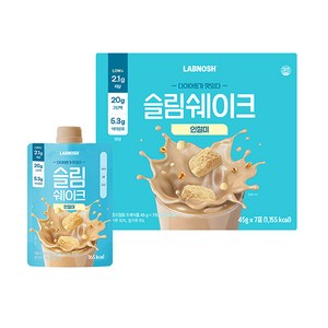 랩노쉬 슬림쉐이크 인절미, 45g, 7개