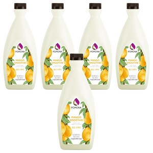 포모나 망고 스무디 시럽, 2kg, 5개
