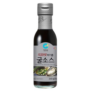 청정원 직화맛 파기름 굴소스, 240g, 1개