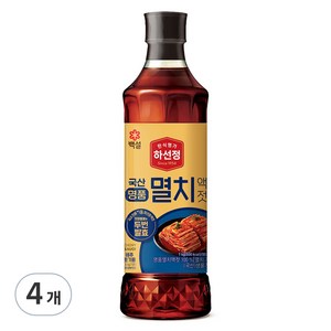 하선정 명품 멸치액젓, 1kg, 4개