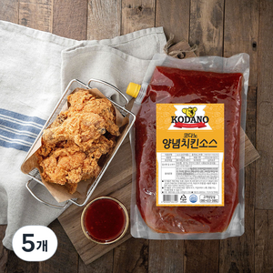 코다노 양념치킨소스, 2kg, 5개