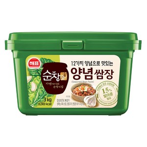 순창궁 12가지 양념으로 맛있는 양념쌈장, 3kg, 1개