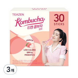 티젠 콤부차 피치, 5g, 30개입, 3개