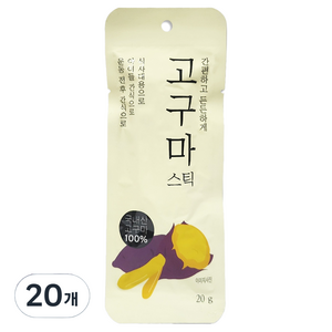 자연다움 간편하고 든든하게 국내산 고구마스틱, 400g, 1개