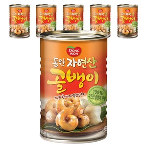 동원 자연산 골뱅이, 400g, 6개