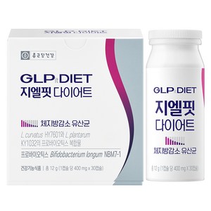 종근당건강 지엘핏 다이어트 유산균, 12g, 1개