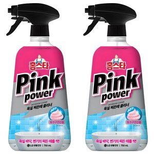 홈스타 핑크파워 욕실 찌든때 클리너, 750ml, 2개