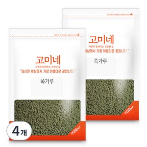 고미네 쑥 가루, 300g, 4개