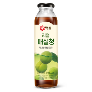 백설 리얼 매실청, 310ml, 1개