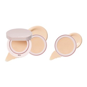 에스쁘아 비내추럴 쿠션 본품 14g + 리필 14g 2p 세트, 21호 아이보리, 1개