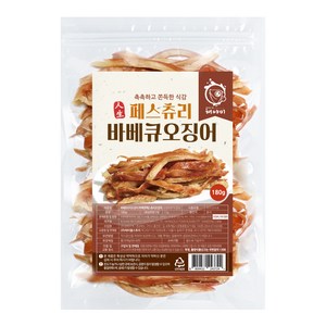 해야미 바베큐 페스츄리 오징어, 180g, 1개