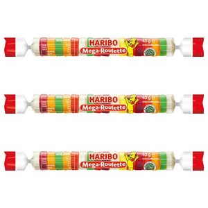 하리보 메가룰렛 젤리, 45g, 3개