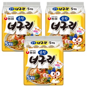 너구리 순한맛 120g, 15개