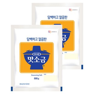 미원 맛소금, 500g, 2개