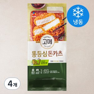 고메 통등심 돈카츠 (냉동), 450g, 4개