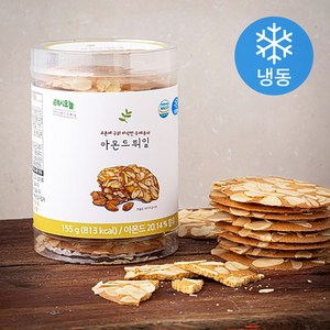 프레시오늘 오븐에 구운 수제쿠키 아몬드 튀일 (냉동), 155g, 1개