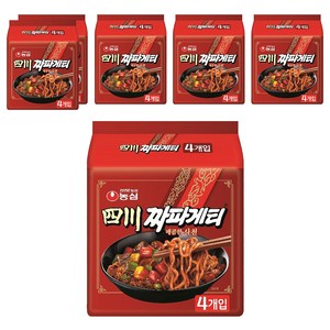 농심 사천 짜파게티 137g, 24개