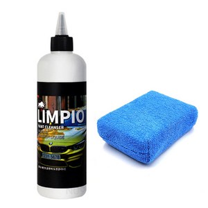 LIMPIO 페인트클렌저 + 어플리케이터 코팅왁스, 500ml, 1개