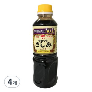 니비시 사시미 간장, 360ml, 4개