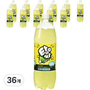 탑씨 제로 파인애플향 탄산음료, 36개, 1.5L