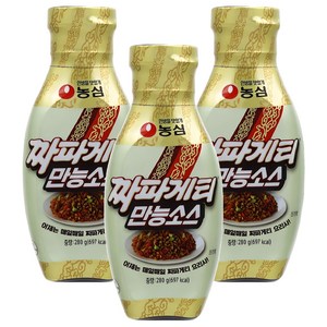 짜파게티 만능소스, 280g, 3개