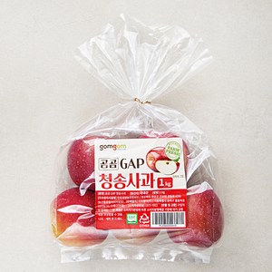 곰곰 GAP 청송사과, 1kg(소과, 4~6입), 1봉