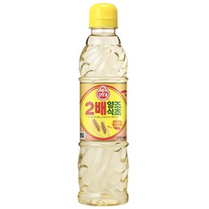 오뚜기 2배 양조식초, 500ml, 1개