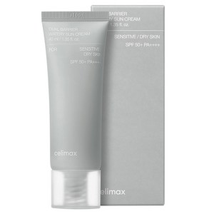 셀리맥스 듀얼배리어 워터리 선크림 SPF50+ PA++++, 40ml, 1개