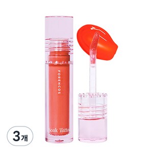 포렌코즈 속타투 립틴트, 11 스위티, 3.1ml, 3개