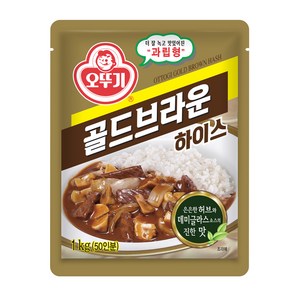 오뚜기 골드브라운 하이스, 1kg, 1개