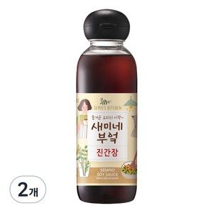 새미네부엌 진간장, 450ml, 2개