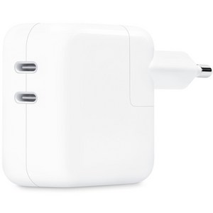 Apple 35W 듀얼 USB-C 포트 전원 어댑터 MNWP3KH/A, 1개