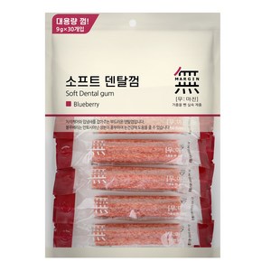 무마진 강아지 소프트 덴탈껌 30p, 블루베리, 270g, 1개