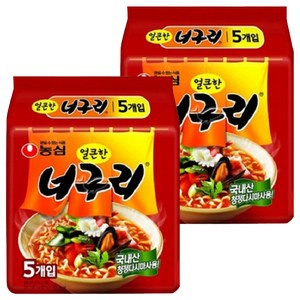 너구리 얼큰한맛 120g, 10개