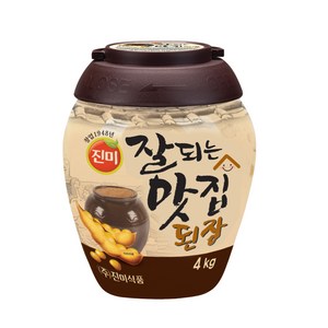 진미 잘되는 맛집 된장, 4kg, 1개