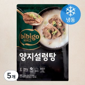 비비고 양지설렁탕 (냉동), 5개, 700g