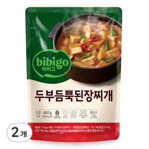 비비고 두부듬뿍 된장찌개, 460g, 2개