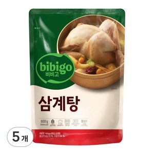 비비고 삼계탕, 800g, 5개