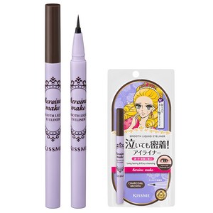 키스미 히로인메이크 스무스 리퀴드 아이라이너 N 0.4ml, 03 차콜 브라운, 1개