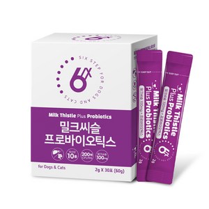 식스스텝 반려동물 영양제, 30회분, 간+장건강, 1개