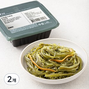 집반찬연구소 미역줄기 볶음, 110g, 2개